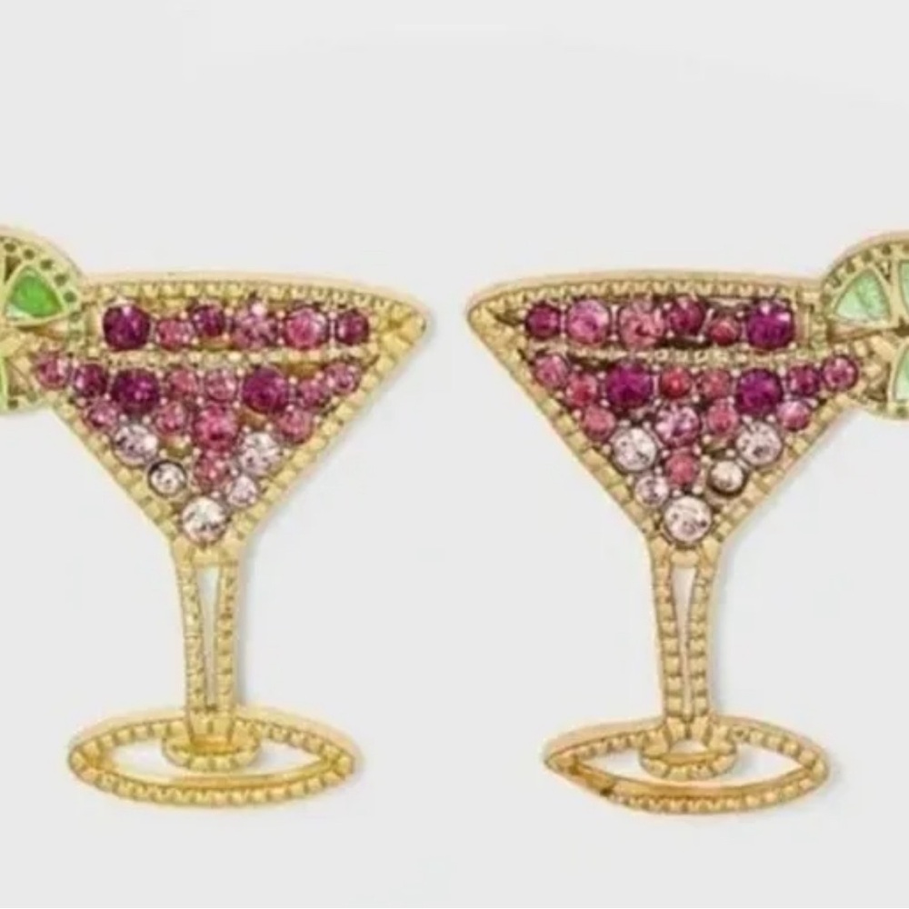 Sugar Fix Baublebar Earrings ANOTHER ROUND OF COSMOS PLEASE New on Card